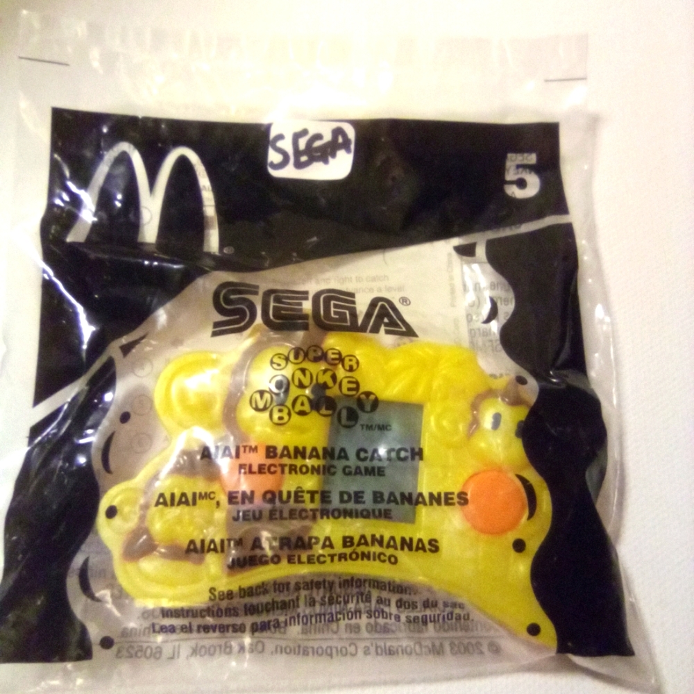 McDonald's vintage Sega video game